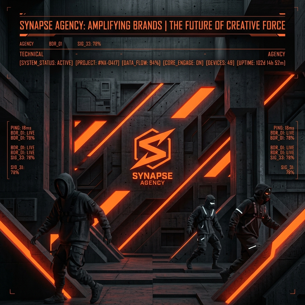 Hype Marketing Streetwear Cyberpunk Visual